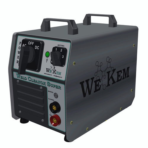 Электролитическая машина для очистки сварного шва - WELD CLEANOX SUPER - WE KEM snc - из нержавеющей стали / MIG / TIG