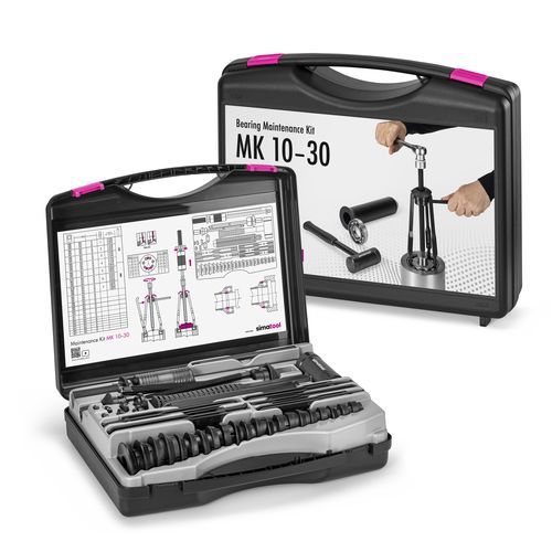 Съемник подшипника с ручным управлением - simatool MK 10-30 - simatec AG - 3 захвата