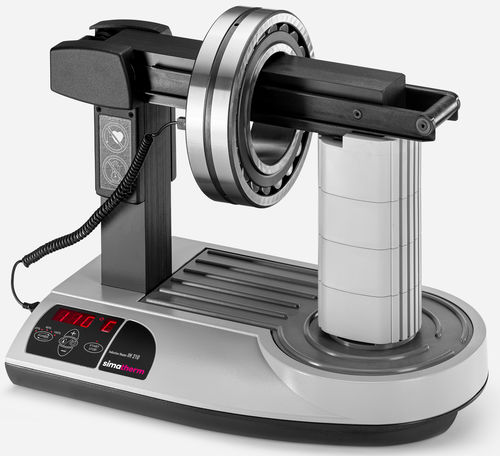 Оборудование для индукционного нагрева большого диаметра - simatherm IH 210 - simatec AG - для элемента сборки / для подшипника / для деталей
