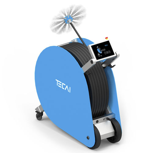 Очистительная установка с щеткой - rotair - Teinnova Tecai Innova SL - для ОВКВ / для вентиляционных труб / компактная