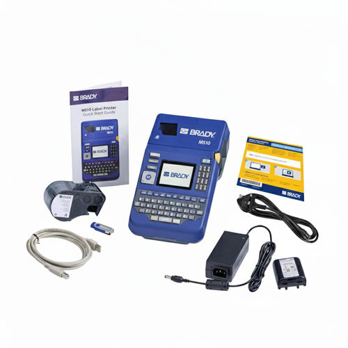 Переносной принтер для этикеток - M510-EU - Brady EMEA - с теплопередачей / быстрый / штрих-код