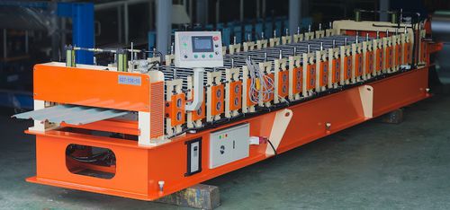 Профильный каландр для кровельной панели - AMECO INDUSTRIAL JOINT STOCK COMPANY - автоматический / контролируемый PLC / неподвижного типа