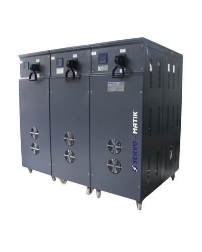 Трехфазовый стабилизатор напряжения - SERVO-REG - Servo-Matik - с автоматическим регулятором напряжения