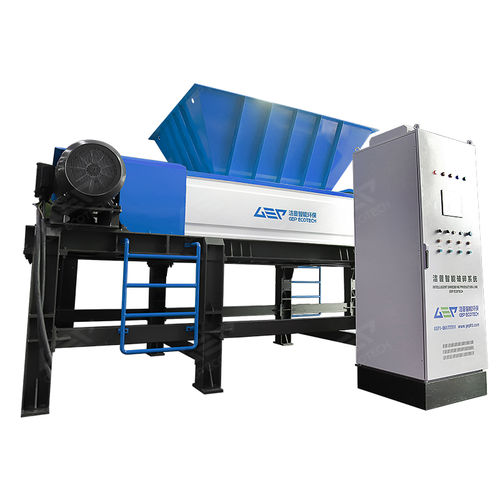 Первичный измельчитель - GDI series - GEP ECOTECH CO., LTD. - вторичный / с 2 валами / для шин