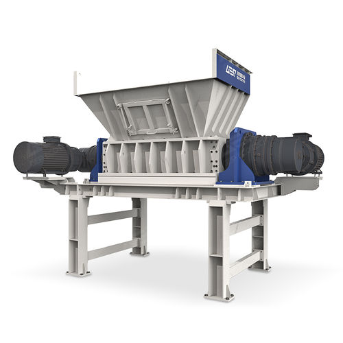 Измельчитель с 2 валами - GDB series - GEP ECOTECH CO., LTD. - для дерева / для соломы / для сена