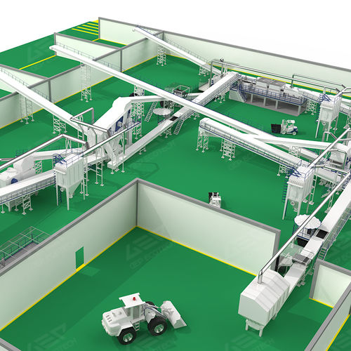 Устройство для переработки строительные отходы - GEP ECOTECH CO., LTD. - методом измельчения / экономичное / на линии производственного процесса