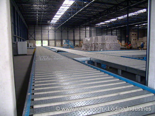 Роликовый конвейер - ROLLER DECK - Lödige Industries - горизонтальный / транспортный / для поддонов