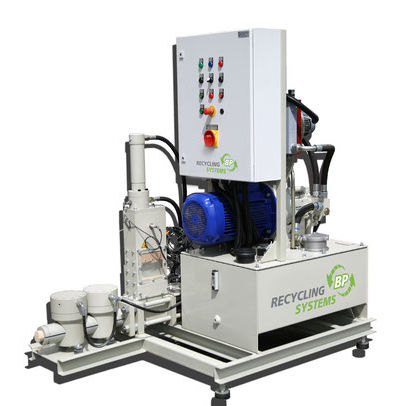 Брикетирующий пресс для древесной стружки - Elan B60 - BP-Recyclingsystems GmbH - для отходов / автоматический