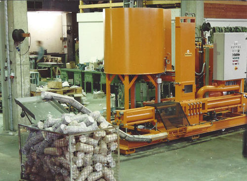 Брикетирующий пресс дерево - Hydropress - BP-Recyclingsystems GmbH - для отходов / автоматический / гидравлический