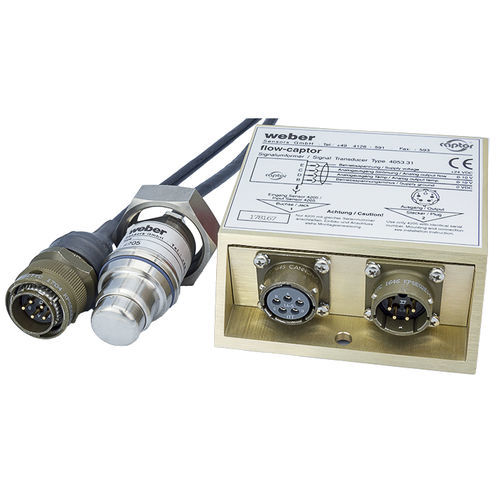 Калориметрический датчик расхода - 4215 S101 + 4615.30 S101 - weber Sensors GmbH - объемный / для жидкостей / для контроля процесса