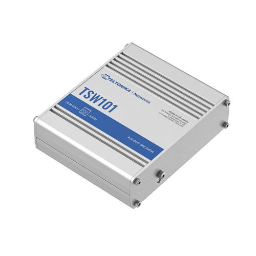 Коммутатор Ethernet 5 портов - TSW101 - TELTONIKA SAS - Gigabit Ethernet / встроенный / промышленный