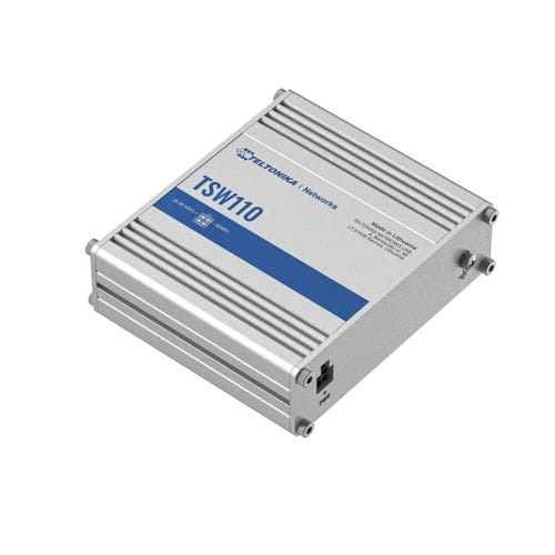 Неуправляемый коммутатор Ethernet - TSW110 - TELTONIKA SAS - 5 портов / уровня 2 / Gigabit Ethernet