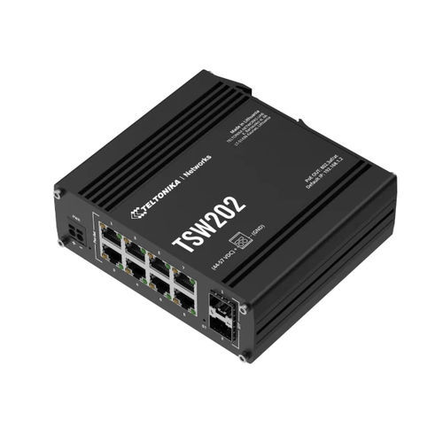 Управляемый коммутатор Ethernet - TSW202 - TELTONIKA SAS - 8 портов / Gigabit Ethernet / ProfiNet