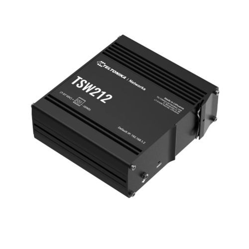 Управляемый коммутатор Ethernet - TSW212 - TELTONIKA SAS - 8 портов / Gigabit Ethernet / ProfiNet