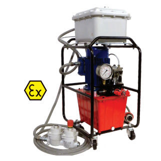 Гидравлический насос с осевым поршнем - PHE-ATEX  - TRITORC INC - электрический / для использования в промышленности / три ступени