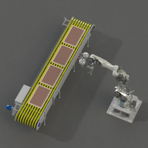 Дозировочная роботизированная ячейка - RD - GD01 - Whitech srl - для наполнения / для композитных материалов