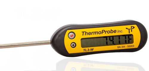 Термометр RTD - TL3-W - ThermoProbe Inc - сопротивления из платины / с дисплеем LCD / °C