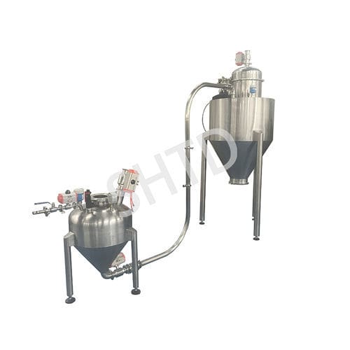Пневматическая система транспортирования в твердой фазе - Shanghai Tandy Machinery Manufacturing Co.,Ltd. - в разжиженной фазе / низкого давления / для порошков
