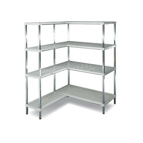 Стеллаж склад для хранения - ECO INOX - NOVETAL - с полкой / модульный / для легких нагрузок