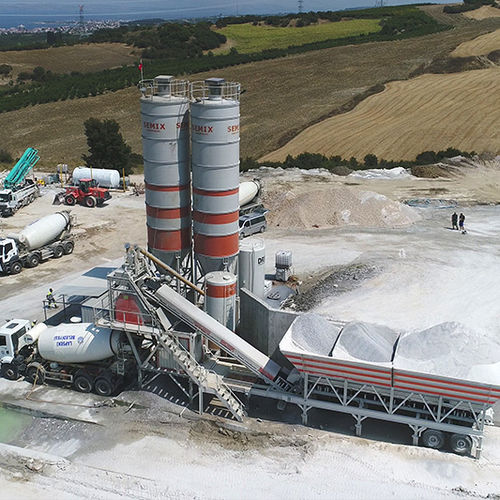 Мобильная бетоносмесительная установка - 100 S4 - Semix Concrete Batching Plants