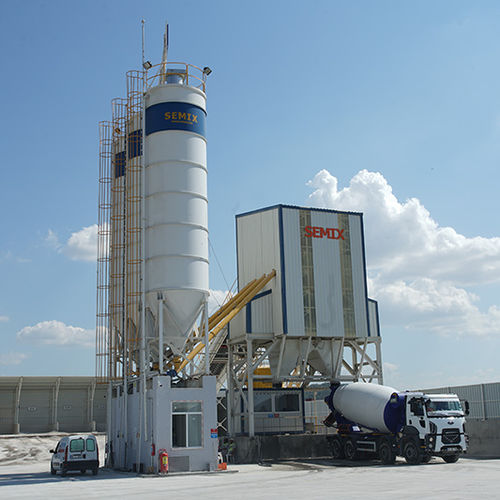 Стационарная бетоносмесительная установка - 130 - Semix Concrete Batching Plants