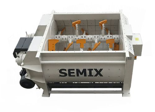 Динамическая мешалка - Semix Concrete Batching Plants - горизонтальная / импульсного действия / для твердых веществ