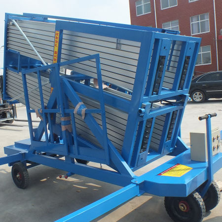 Колесный подъемник с вертикальной мачтой - a0216 - Jinan Juxin Machinery Co., Ltd. - электрический / для использования в помещениях / для использования в промышленности