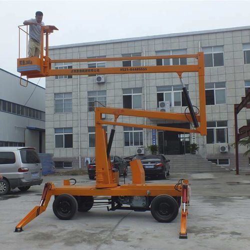 Самоходный шарнирный подъемник - a800 series - Jinan Juxin Machinery Co., Ltd. - на колесах / дизельный / гидравлический