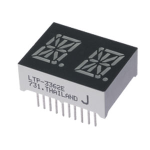 Табло LED - LTP series - Liteon - буквенно-цифровое / с 2 цифрами / высококонтрастное