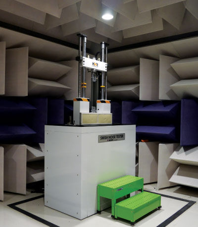 Испытательная машина шума, вибрации, шероховатости - KNR system - амортизатора