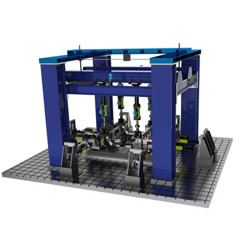 Испытательный стенд для вагонной тележки - KNR system