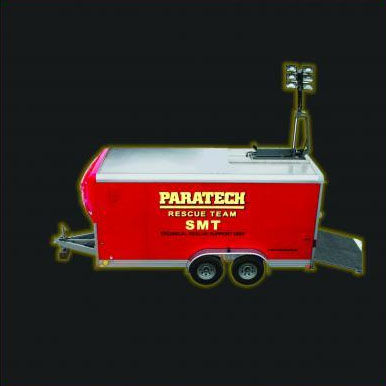 Прицеп для инструментов - BASIC TRENCH - Paratech Inc. - тандем / буксируемый