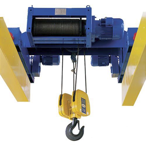 Электрическая тросовая таль - Henan Dongqi Machinery Co., Ltd. - двухрельсовая / компактная