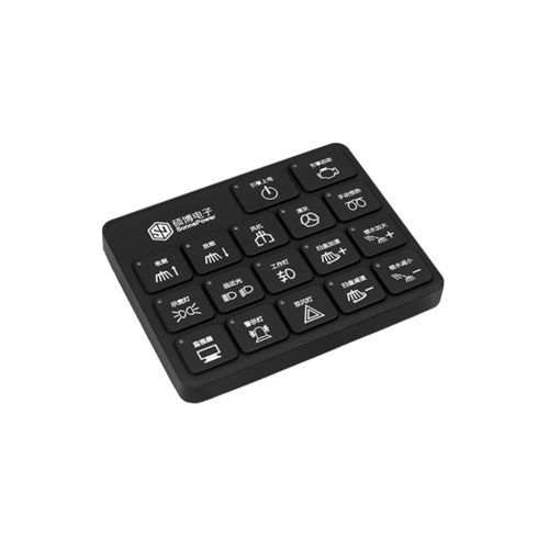 Цифровая клавиатура 17 клавиш - SPM-KEYP-A17N - Hunan SonnePower International Co., Ltd. - встраиваемая / из силикона / CAN-Bus