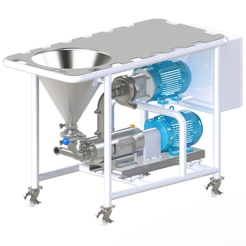 Мешалка непрерывного действия - QVM Series - Q-Pumps - для пищевой промышленности / для химической промышленности / для косметической промышленности