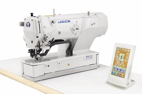 Швейная машина двухниточный цепной стежок - Jack JK-T1790B - Elestar - с двумя иглами / для ткани / фиксированная