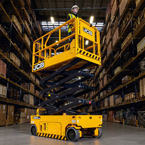 Мобильный ножничный подъемник - S2646E - JCB - колесный / самоходный / электрический