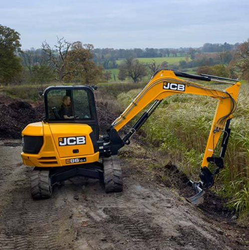 Малогабаритный экскаватор - 86C-2 - JCB - гусеничный / дизельный / для строительной площадки