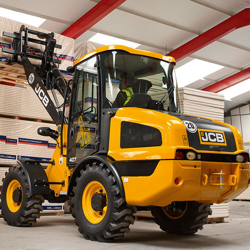 Погрузчик на колесах - 407 - JCB - шарнирный / компактный / для открытого пространства