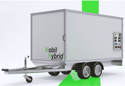 Генераторная установка на биогазе - 2409 - MobilHybrid by PV4Life GmbH - СНГ / гибридная / трехфазовая