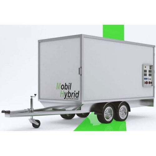 Генераторная установка с природным газом - 2424 - MobilHybrid by PV4Life GmbH - на биогазе / СНГ / гибридная