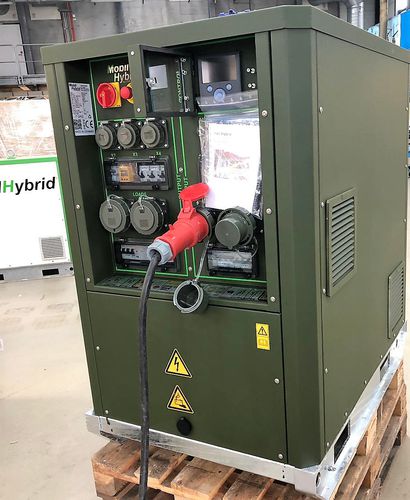Гибридная генераторная установка - MobilHybrid MH12 - MobilHybrid by PV4Life GmbH - с питанием от аккумулятора / трехфазовая / в контейнере