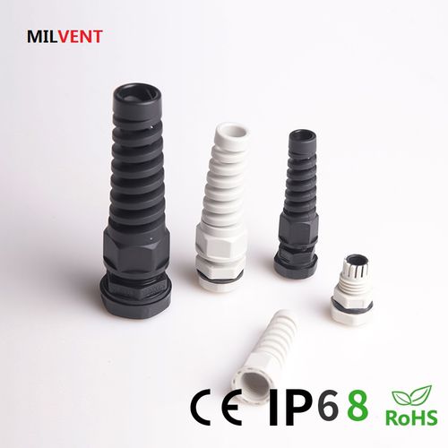Нейлоновая кабельная втулка - Bending-proof Nylon Cable Glands （Type B） - Shenzhen Milvent Technology Co.,Ltd - IP68 / с спиральным гибким предохранителем