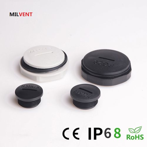 Круглая пробка - MIV-NSP - Shenzhen Milvent Technology Co.,Ltd - резьбовая / нейлоновая / для защиты