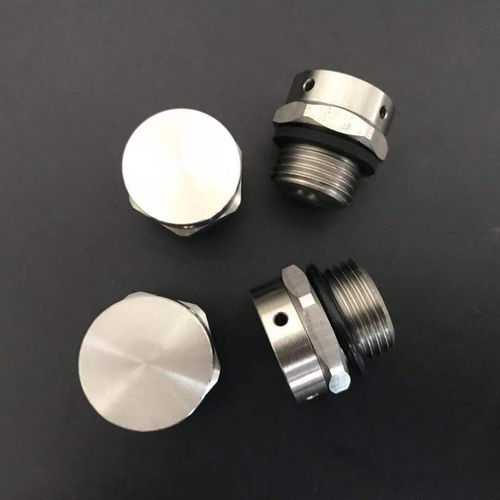 Круглая пробка - MIV-18MSAH - Shenzhen Milvent Technology Co.,Ltd - шестиугольная / резьбовая / из нержавеющей стали