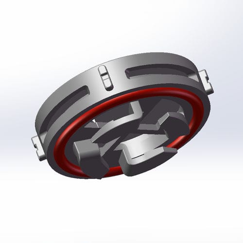 Пробка для батареи - Shenzhen Milvent Technology Co.,Ltd - круглая / наружная резьба / из PBT