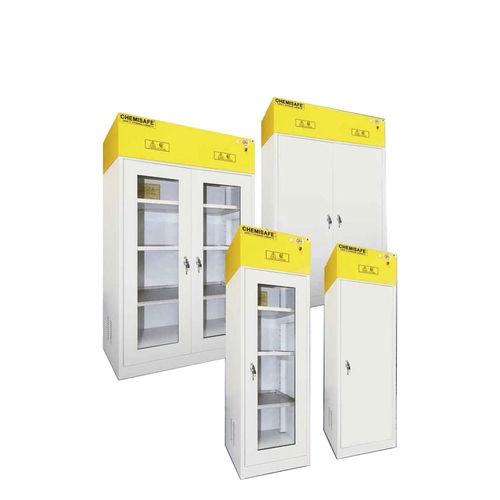 Шкаф для хранения - CS106H, CS103H, CS106GH, CS103GH - Chemisafe - напольный / двойная дверь / с полками