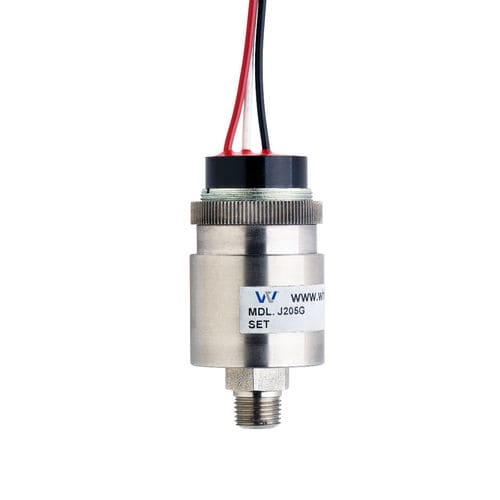 Мембранный прессостат - J205G Pressure Switch - Whitman Controls Corporation - голая проволока / резьбовой / для жидкостей