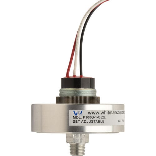 Мембранный прессостат - P100G  - Whitman Controls Corporation - для газа / низкого давления / высокоточный