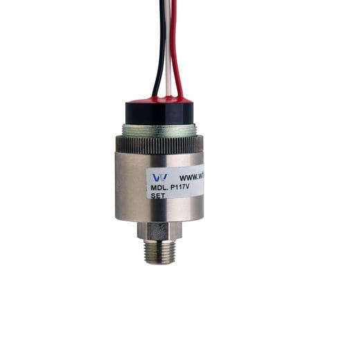Вакуостат из нержавеющей стали - P117V - Whitman Controls Corporation - миниатюрный